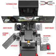 Extreme SimRacing Cockpit Virtual Experience 3.0 Fully Accessorized - FAST RACER