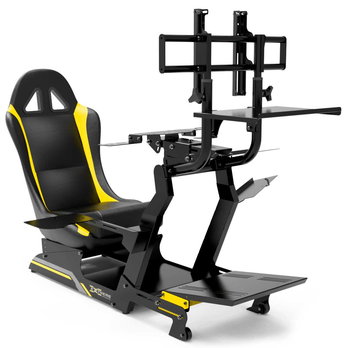 Extreme SimRacing Cockpit Virtual Experience 3.0 Fully Accessorized ...