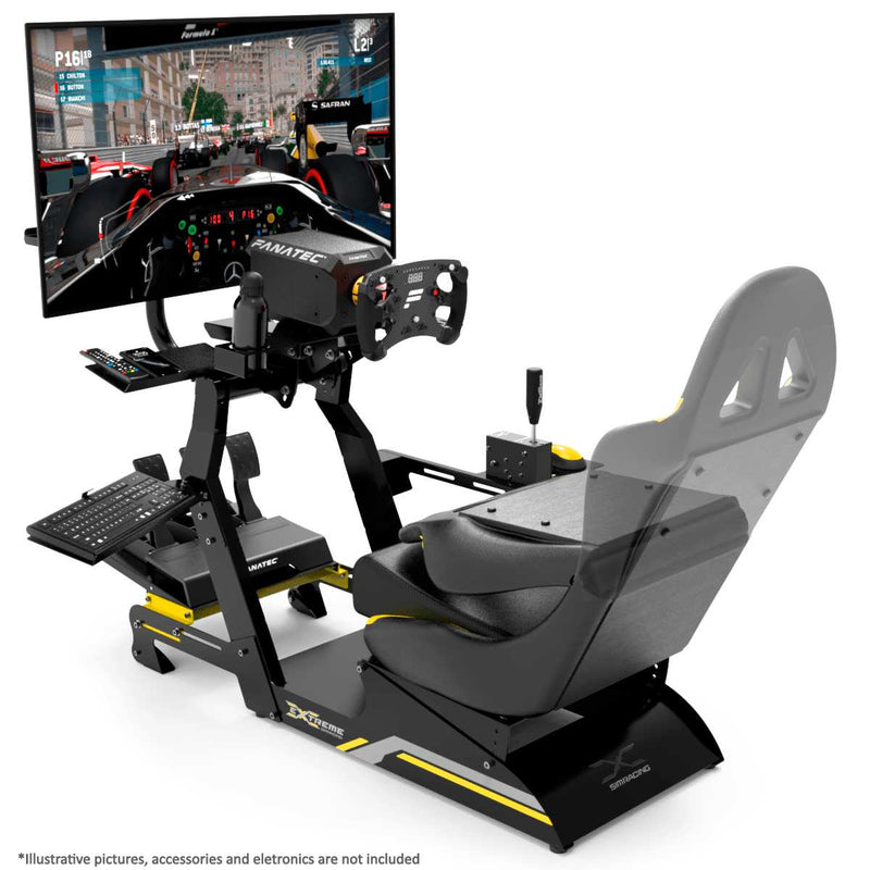 Extreme SimRacing Cockpit Virtual Experience 3.0 Fully Accessorized - FAST RACER