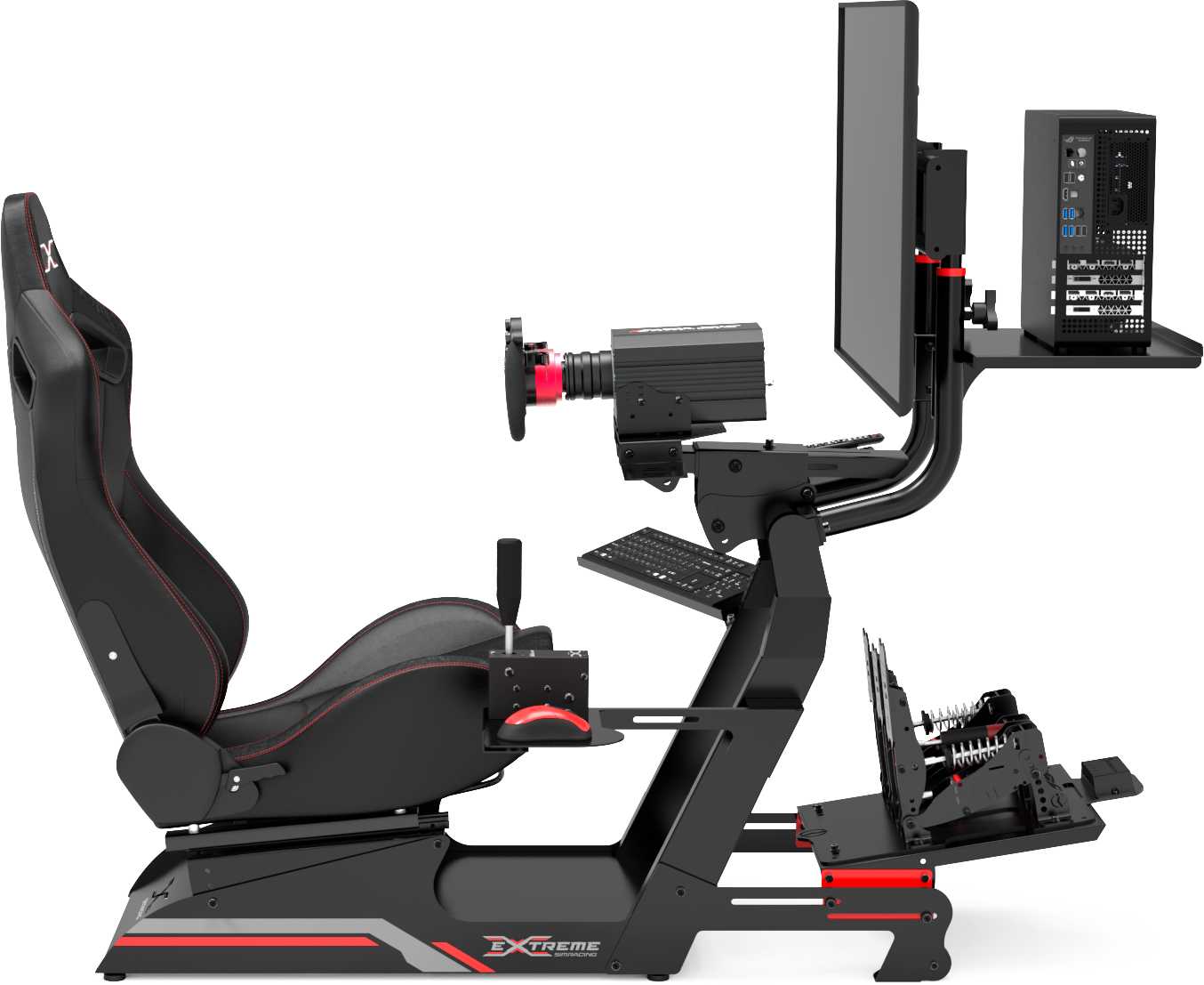 Extreme SimRacing Cockpit XT Premium 3.0 Fully Accessorized — FAST RACER
