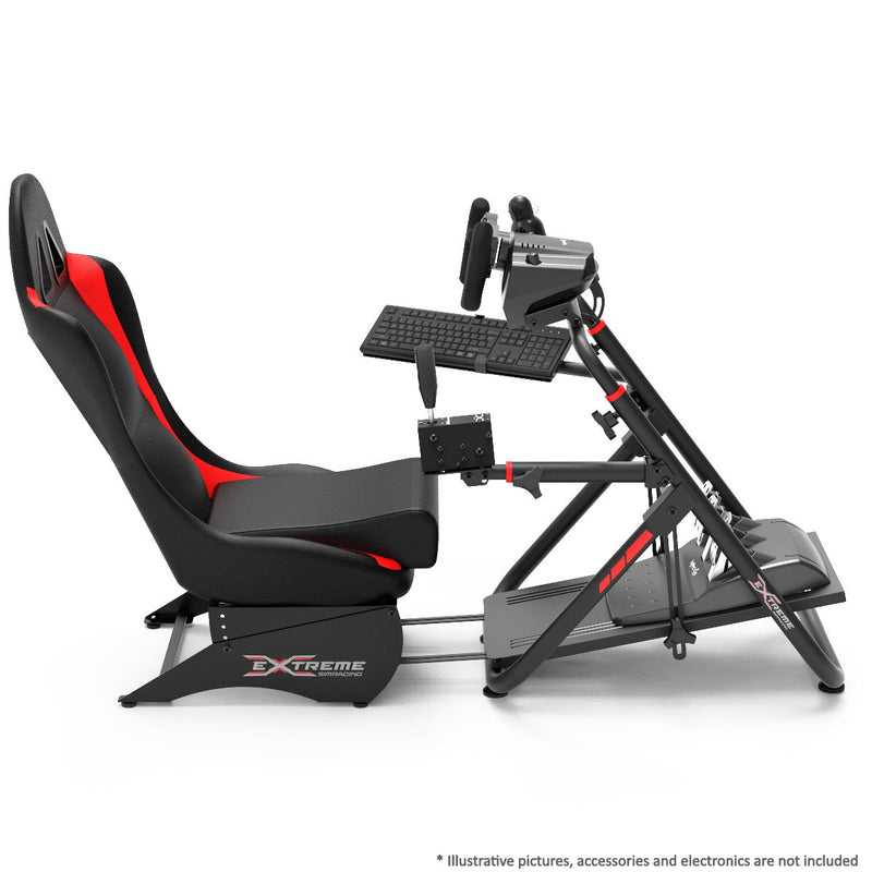Extreme SimRacing Wheel Stand SXT V2 Black Edition - FAST RACER