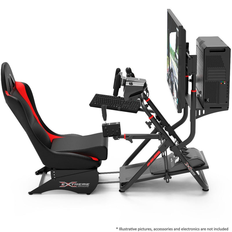 Extreme SimRacing Wheel Stand SXT V2 Black Edition - FAST RACER