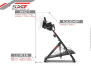 Extreme SimRacing Wheel Stand SXT V2 Black Edition - FAST RACER