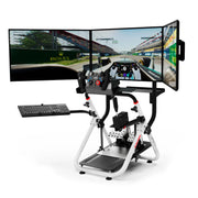 Extreme SimRacing Wheel Stand SXT V2 White Edition (Wheel Locks Included) - FAST RACER