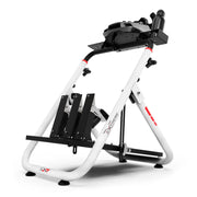 Extreme SimRacing Wheel Stand SXT V2 White Edition (Wheel Locks Included) - FAST RACER