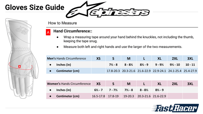 Alpinestars Tech - 1 K V3 Kart Gloves - FAST RACER