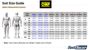 OMP TECNICA EVO Racing Suit - Final Sale - FAST RACER
