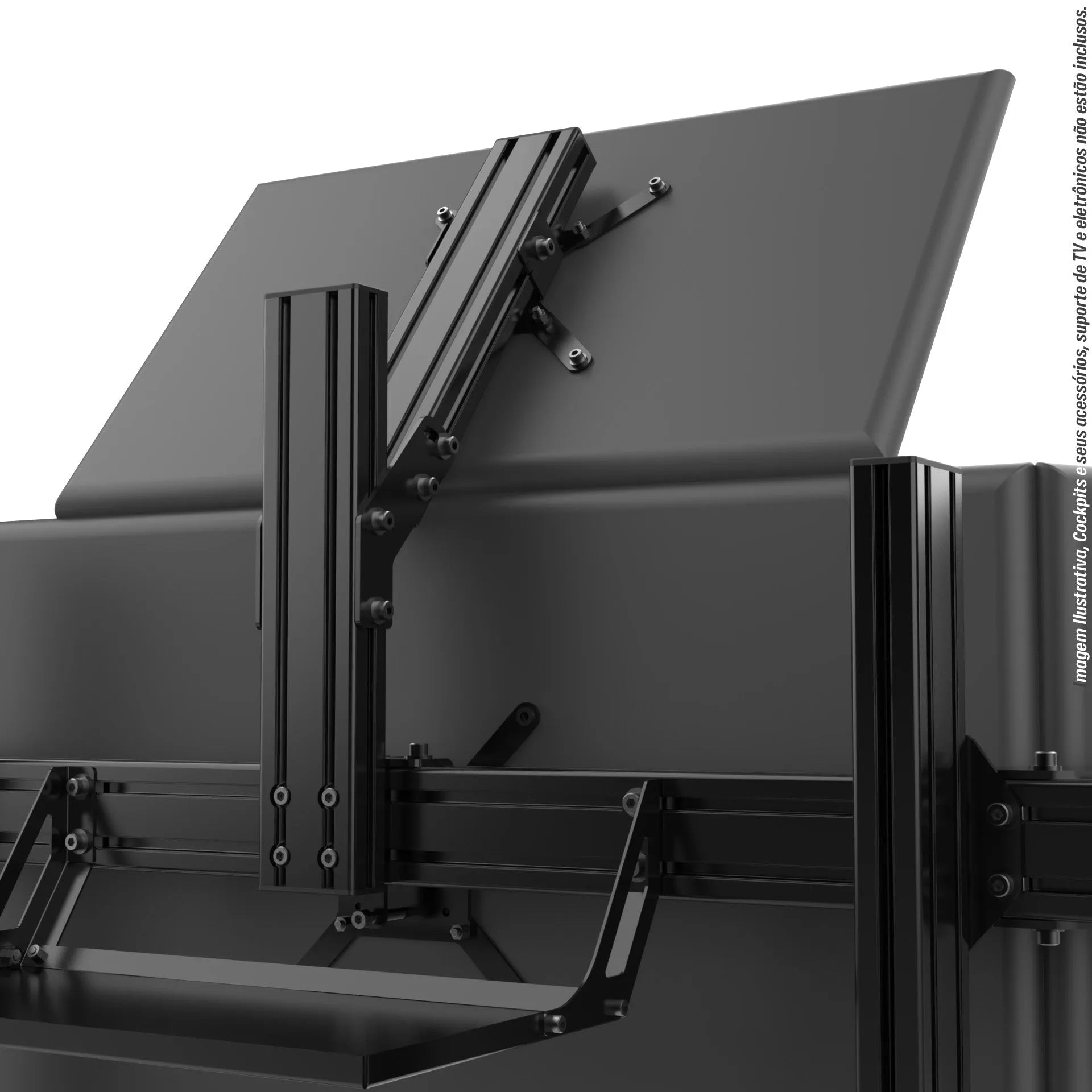 Extreme SimRacing Top Screen Add On For Aluminum Profile TV Stand ...