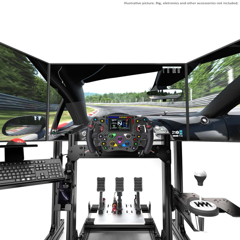 Extreme SimRacing Triple Screen Add On For Aluminum Profile TV Stand - FAST RACER