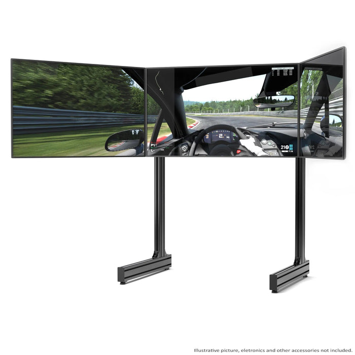 Extreme SimRacing Triple Screen Add On For Aluminum Profile TV Stand