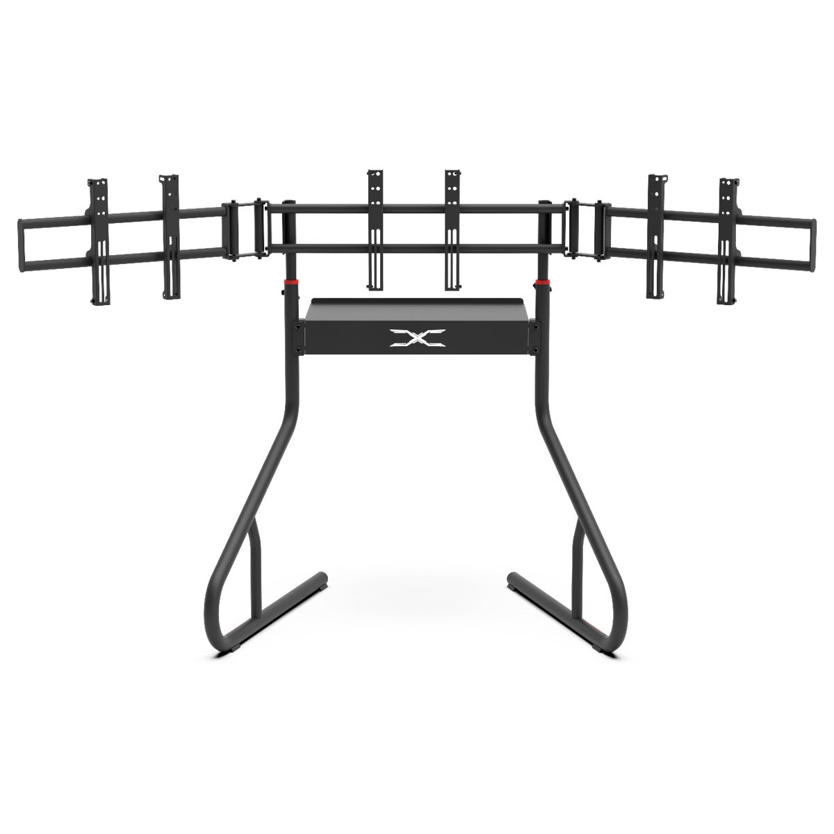 Extreme SimRacing Triple Screen TV Stand — FAST RACER