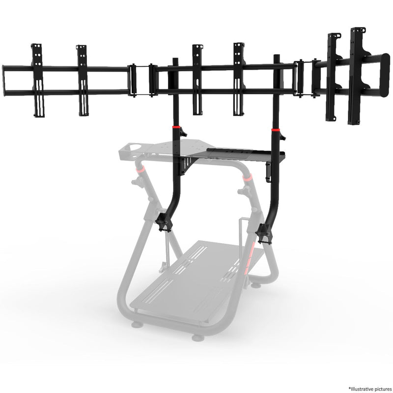 Extreme SimRacing TV Stand Triple Screen - Fits SXT V2 Model - FAST RACER