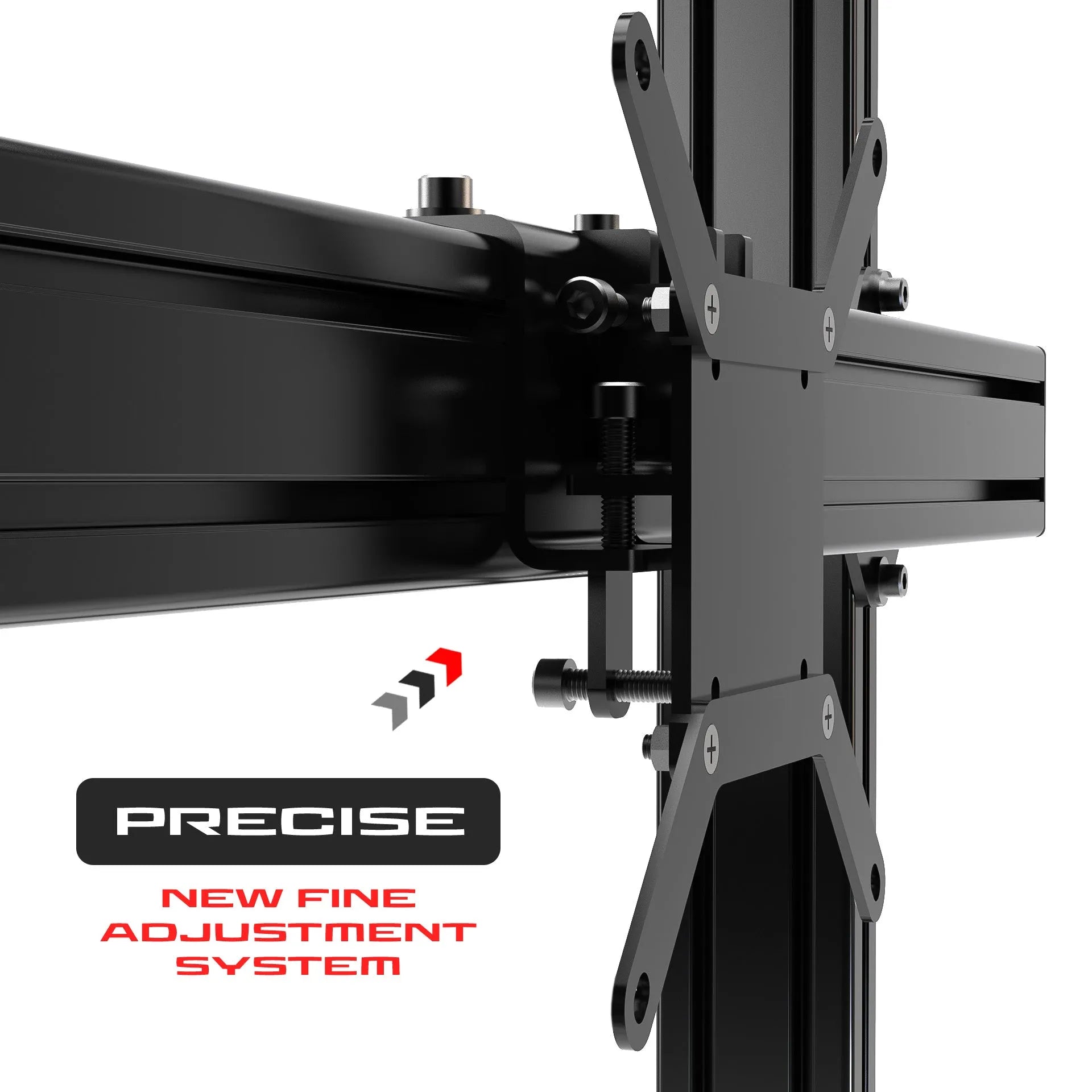 Extreme SimRacing Universal TV Stand Aluminum Profile — FAST RACER