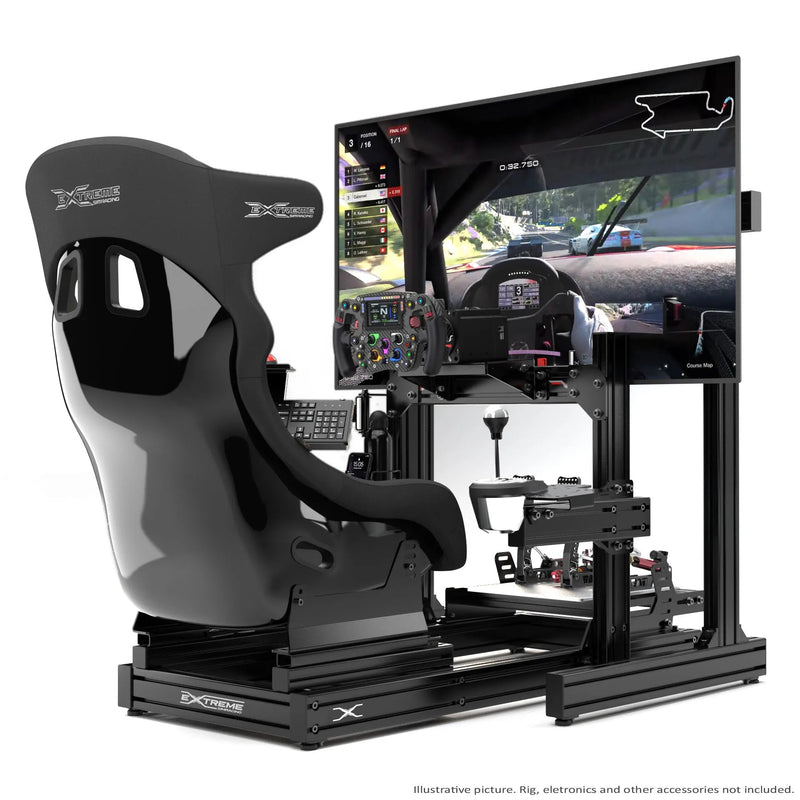 Extreme SimRacing Universal TV Stand Aluminum Profile - FAST RACER