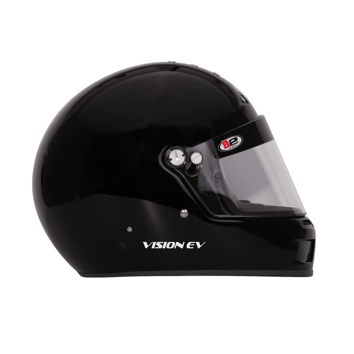 B2 VISION EV Helmet SA2020 - Black - Right - Fast Racer