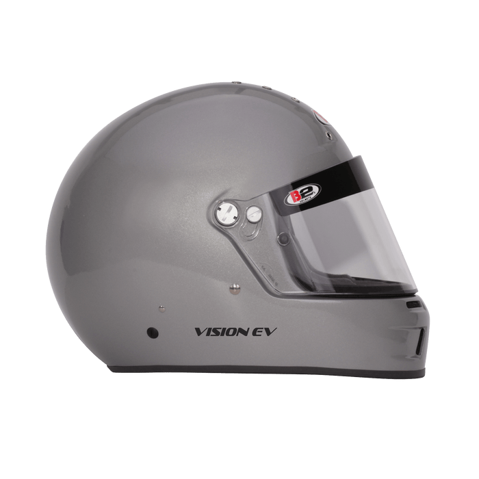 B2 VISION EV Helmet SA2020 - Silver - Right - Fast Racer