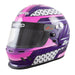 Zamp RZ-37Y Youth - SFI 24.1 Graphics Helmet - Pink/Purple - Side - Fast Racer 