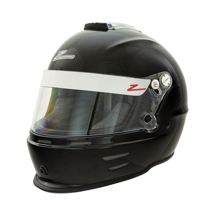 Zamp RZ-42Y Youth Snell - CMR2016 Helmet - Black - Youth Helmets - Front - Fast Racer