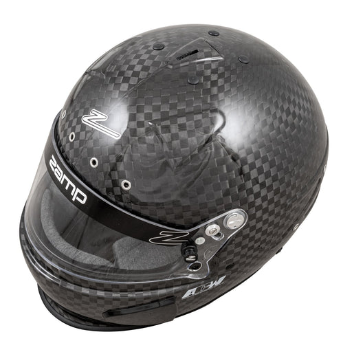 Zamp RZ-88C FIA 8860-2018  Advanced Carbon Super Helmet - Closed Cockpit Helmet - Dirt helmet - Gloss Carbon - Top - Fast Racer 
