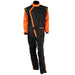 Zamp ZR-40 SFI Boot Cuff Race Front Suit Orange Black Fast Racer 
