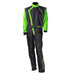 Zamp ZR-40 SFI Boot Cuff Youth Race Suit Green Black Fast Racer 
