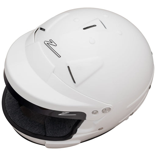 Zamp RL-70E Switch - FIA 8859-2015 & Snell SA-2020 Helmet - Gloss White - Top - Fast Racer 