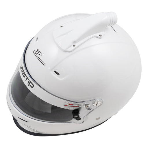 Zamp RZ-36 Air SNELL SA2020 Racing Helmet - White - Top - Fast Racer
