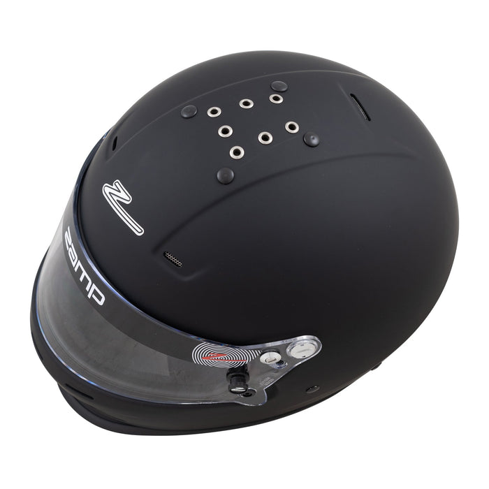 Zamp RZ-36 SNELL SA2020 Racing Helmet - Matte Black - Top - Fast Racer