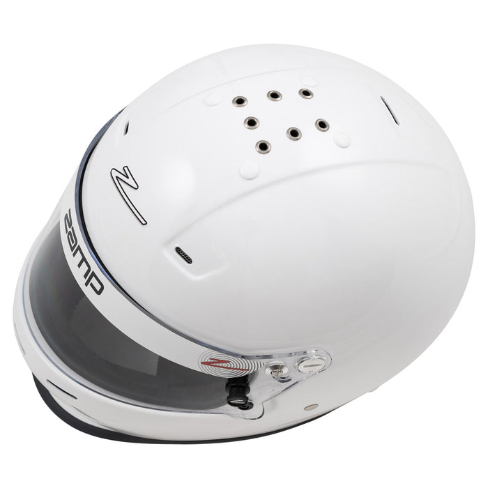 Zamp RZ-36 SNELL SA2020 Racing Helmet - White - Top - Fast Racer