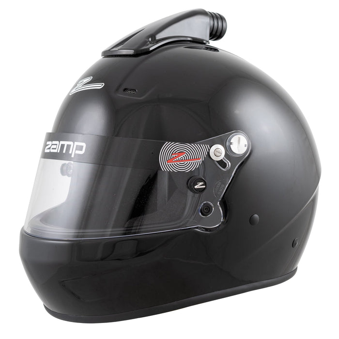 Zamp RZ-56 Air SNELL SA2020 Racing Helmet - Black - Front - Fast Racer
