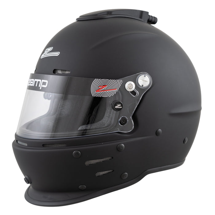Zamp RZ-62 Air Aramid Solid Snell SA2020 Racing Helmet - Black - Side - Fast Racer