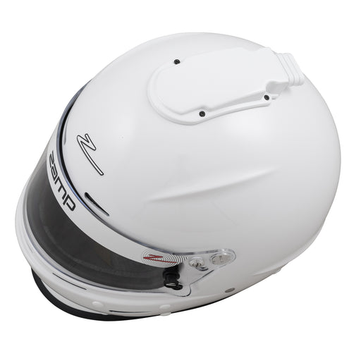Zamp RZ-62 Air Aramid Solid Snell SA2020 Racing Helmet - White - Top - Fast Racer