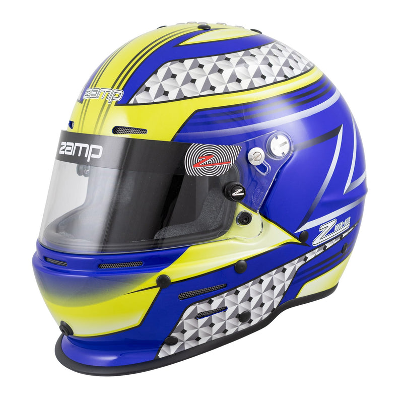 Zamp RZ - 62 Aramid Graphic Snell SA2020 Racing Helmet - FAST RACER