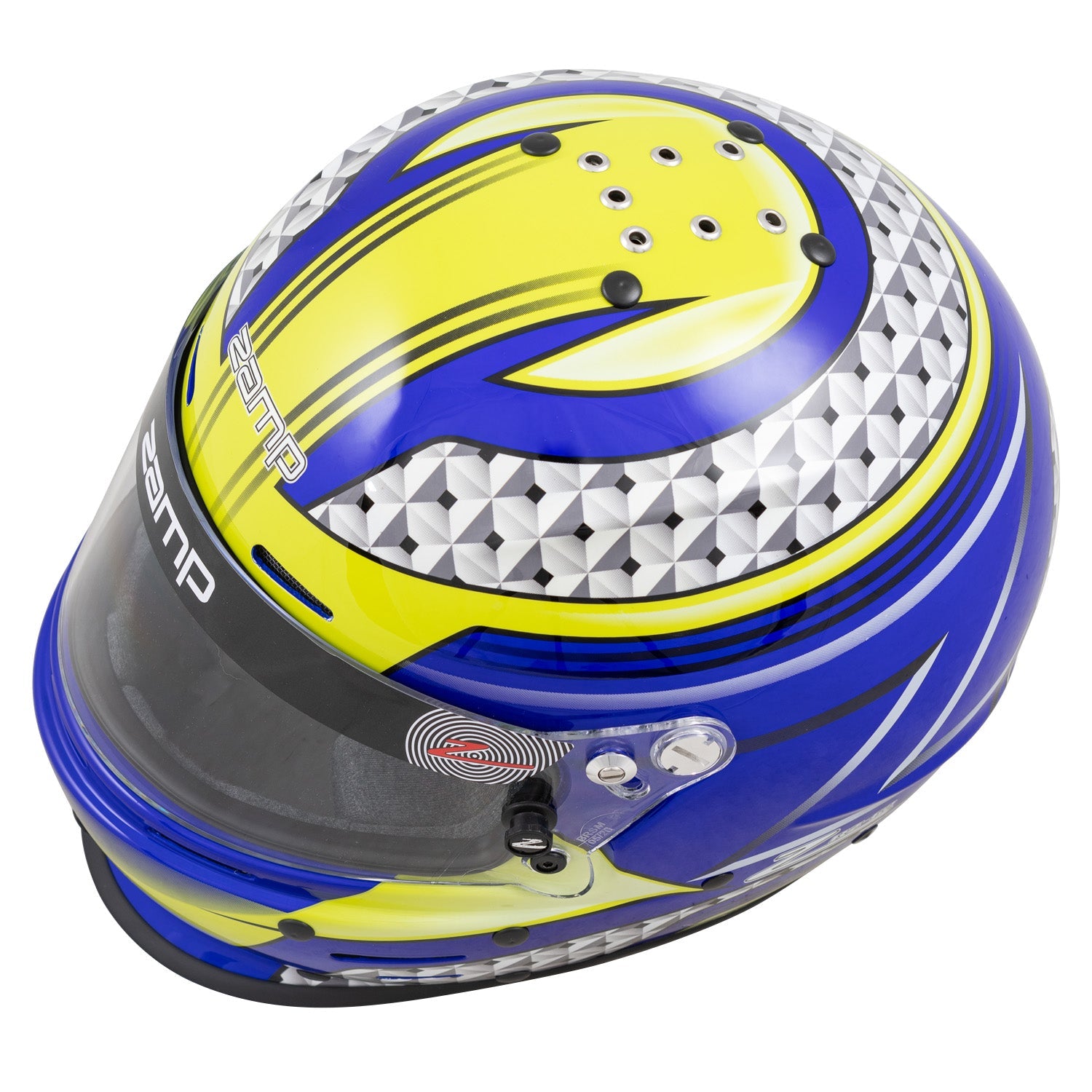 Zamp RZ-62 Aramid Graphic Snell SA2020 Racing Helmet - Fast Racer