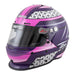 Zamp RZ-62 Aramid SNELL SA2020 Racing Helmet - Pink/Purple - Front - Fast Racer