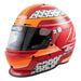 Zamp RZ-62 Aramid SNELL SA2020 Racing Helmet - Red/Orange - Front - Fast Racer