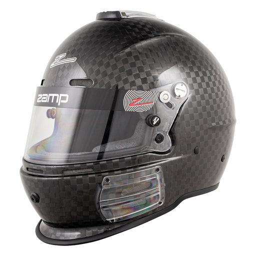 Zamp RZ-64C - SNELL SA2020 Racing Carbon Helmet - Solid Carbon - Front - Fast Racer