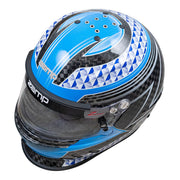 Zamp RZ - 65D Graphic Carbon Snell SA2020 Premium Dirt Helmet - FAST RACER