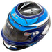 Zamp RZ-70E Switch Graphic - FIA 8859-2015 & Snell SA-2020 Helmet - Blue/Light Blue/Grey - Top - Fast Racer 