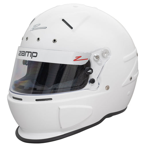 Zamp RZ-70E Switch - FIA 8859-2015 & Snell SA-2020 Helmet - White - Front - Fast Racer 
