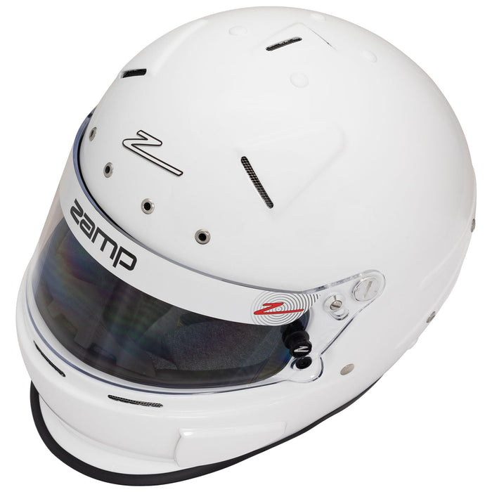 Zamp RZ-70E Switch - FIA 8859-2015 & Snell SA-2020 Helmet - White - Top - Fast Racer 