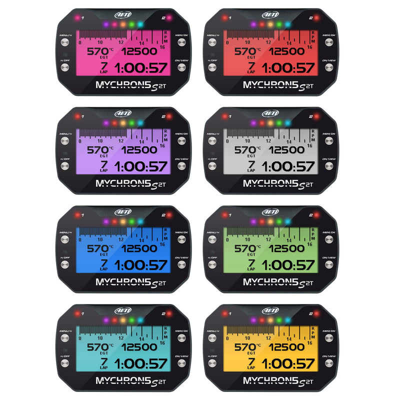 AIM MyChron5 S 2T Dash Logger / Kart Lap Timer With GPS - FAST RACER