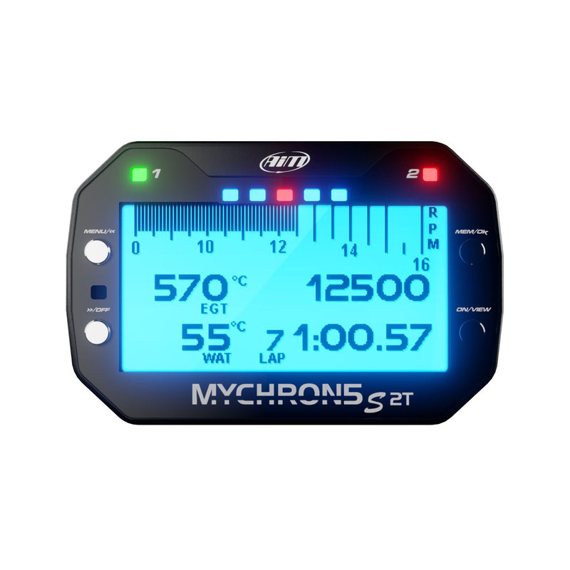 AIM MyChron5 S 2T Dash Logger / Kart Lap Timer With GPS - FAST RACER