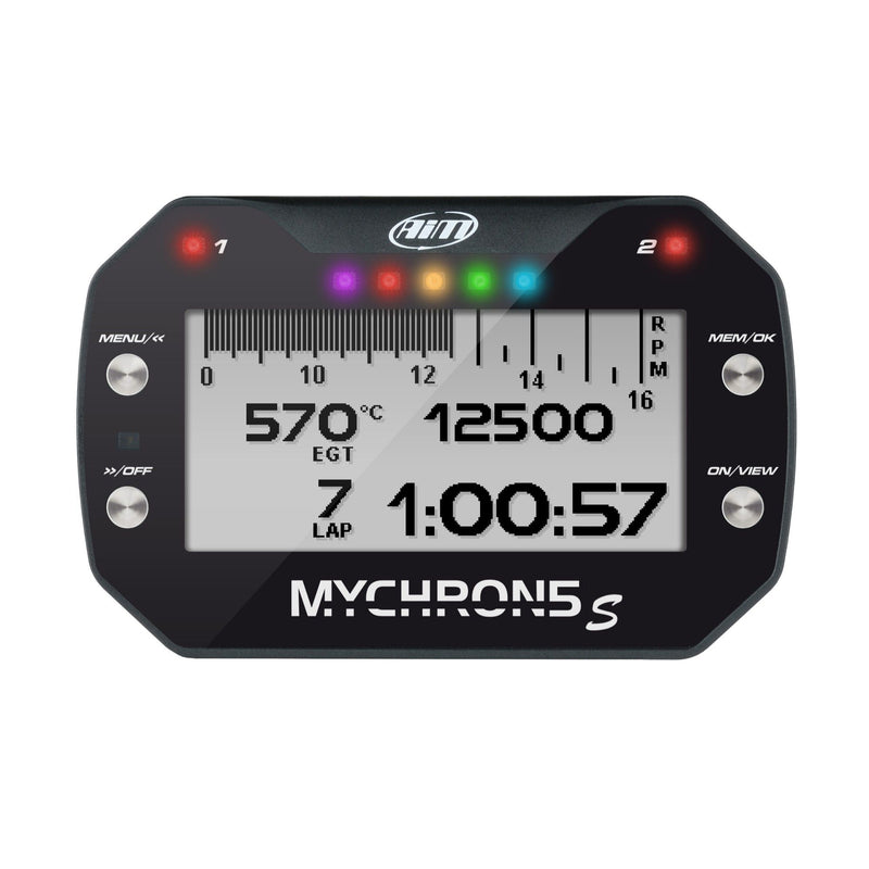 AIM MyChron5 S Dash Logger / Kart Lap Timer With GPS - FAST RACER