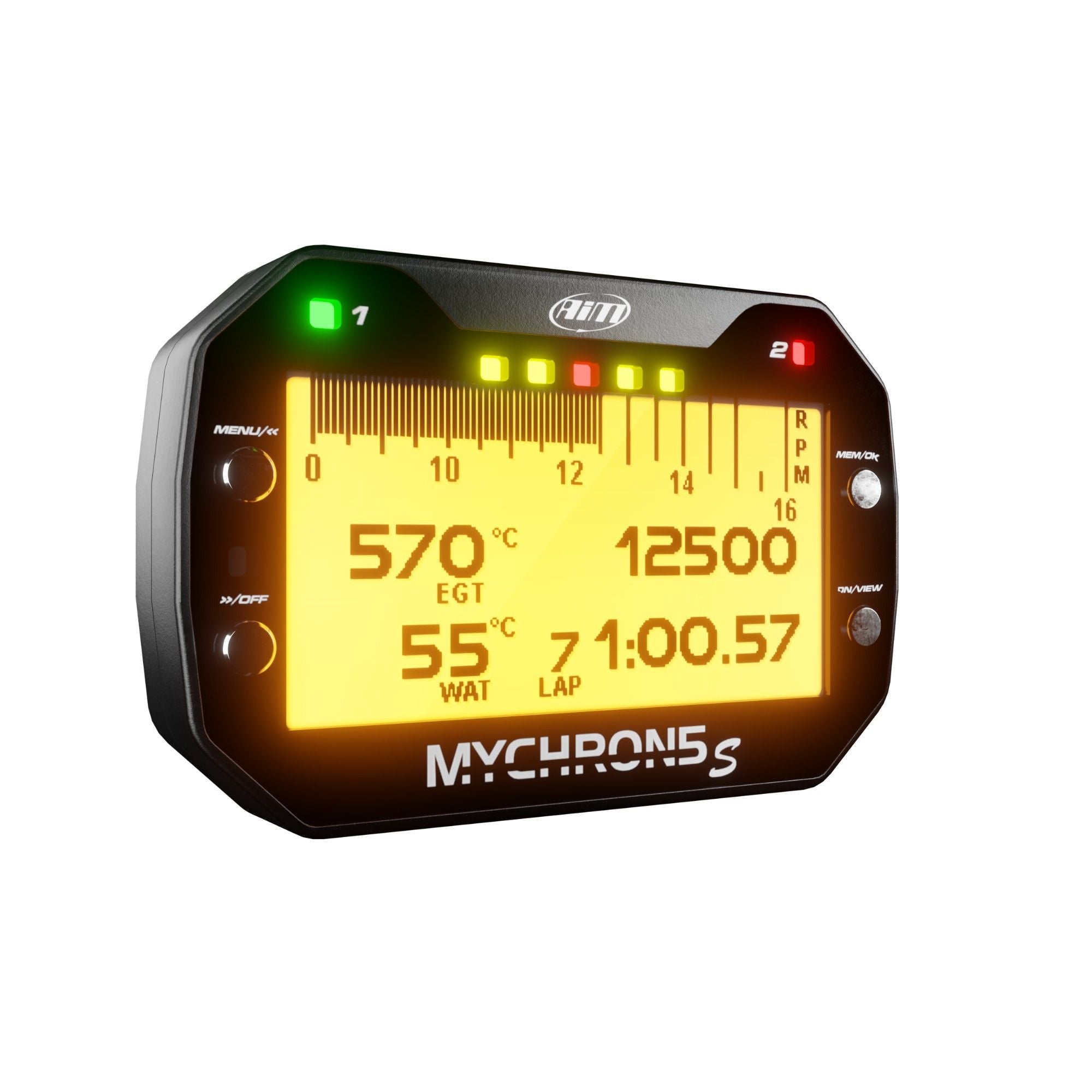 AIM MyChron5 S Dash Logger / Kart Lap Timer With GPS — FAST RACER