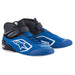 Alpinestars Tech-1 K V2 Karting Shoes - Blue/Black/White - Pair - Fast Racer
