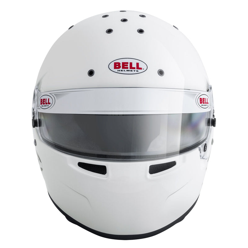 Bell RS7 PRO White Racing Helmet - Snell SA2020 / FIA8859 - FAST RACER