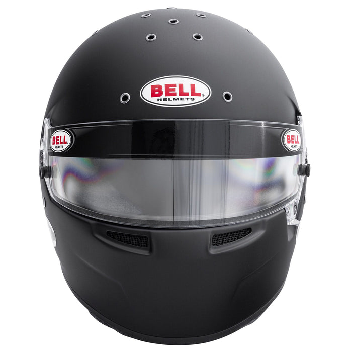 Bell RS7 - SA2020 Helmet - Racing Helmet - Black - Front - Fast Racer