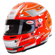 Bell RS7 PRO Stamina Red Racing Helmet - Snell SA2020 / FIA8859 - FAST RACER