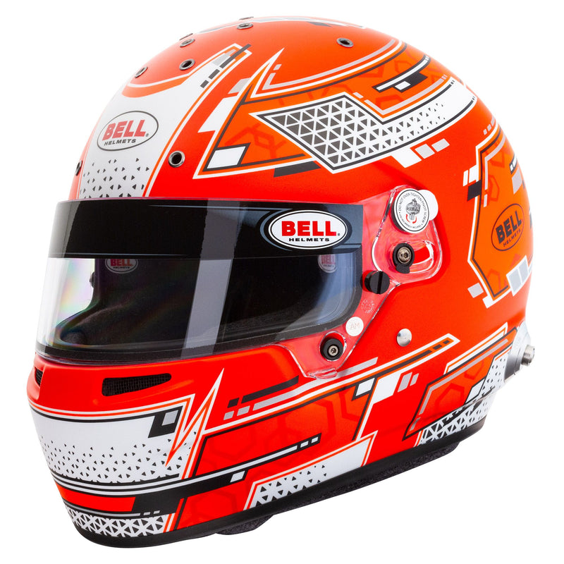 Bell RS7 PRO Stamina Red Racing Helmet - Snell SA2020 / FIA8859 - FAST RACER